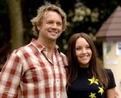 John Schneider & Amanda Bynes in 'Sydney White'