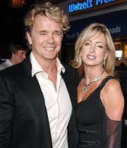 John Schneider with his second wife Elly