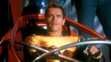 Arnold Schwarzenegger as Ben Richards in 'The Running Man' (1987)