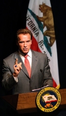 Arnold Schwarzenegger the 'Governator'