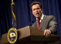 California's Governor Arnold Schwarzenegger