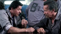 Sylvestor Stallone & Arnold Schwarzenegger in 'Escape Plan' (2013)