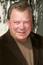 William Shatner with his hair transplant