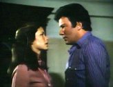 William Shatner & Stephanie Zimbalist in 'The Babysitter'