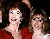 Shirley Anne Field with her daughter Nicola in 1992