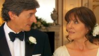 Nigel Havers & Elisabeth Sladen in 'The Wedding of Sarah Jane Smith'