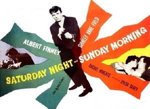 Film Poster for Saturday Night and Sunday Morning