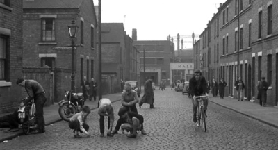 Salisbury Street, Nottingham as it appears in Saturday Night and Sunday Morning