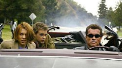 Claire Danes, Nick Stahl & Arnold Schwarzenegger in 'Terminator 3'