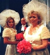 Alison Steadman as Sam's Mum in 'Confetti'