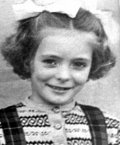 Alison Steadman aged nine