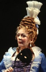 Alison Steadman as Lady Fancifull in 'The Provok'd Wife'