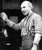 Patrick Stewart as Larry Slade in 'The Ice Man Cometh'