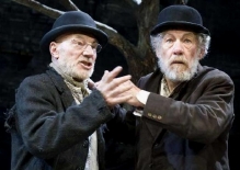 Patrick Stewart & Ian McKellan in 'Waiting for Godot'