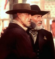 Roy Scheider & Patrick Stewart in 'King of Texas'