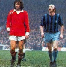 George Best and Nobby Stiles (Manchester United v. Middlesbrough)