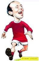 Cartoon of Nobby Stiles