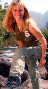 Michaela Strachan enjoys the outdoor life