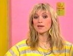 Michaela Strachan in a 1980s children's TV show