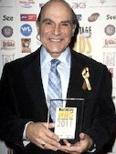 David Suchet with his 'What's On Stage' Award for 'All My Sons'