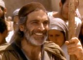 David Suchet as Aaron in 'Moses' (1995)