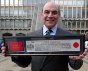 David Suchet was awarded the Freedom of the City of London in 2009