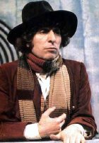 Tom Baker as the Fourth Dr Who