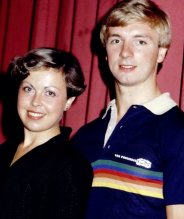 Jayne Torvill and Christopher Dean in 1981