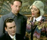 David Tennant, James Hurn & Diana Rigg in 'The Mrs Bradley Mysteries' (2000)