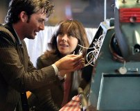 David Tennant & Elisabeth Sladen in 'School Reunion' (Doctor Who) (2006)