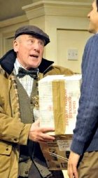 Christopher Timothy as Bernard in 'Seasons Greetings'