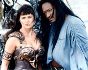 Lucy Lawless & Tony Todd in 'Xena: Warrior Princess'