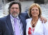 Ricky Tomlinson with his wife Rita