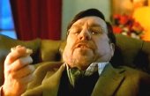 Ricky Tomlinson in a commercial for Mr Kipling's Cakes
