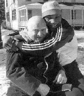 Young Mike Tyson with Cus D'Amato