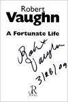 Robert Vaughn signed copy of his autobiography