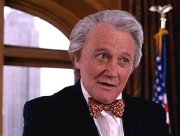 Robert Vaughn as Senator Dougherty in the 1996 film 'Joe's Apartment'