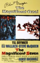 Masterprint of 'The Magnificent Seven' signed by Robert Vaughn