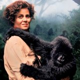 Sigourney Weaver as Dian Fossey in 'Gorillas in the Mist' (1988)