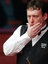 Jimmy White considers his next shot