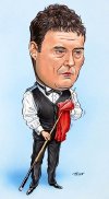 Caricature of Jimmy White