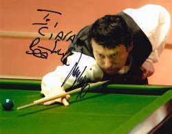 Jimmy White signed photograph