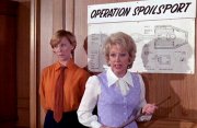 Patricia Fleming and June Whitfield in 'Carry On Girls'