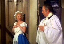 Barbara Windsor & Sid James in 'Carry On Dick' (1974)