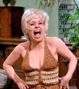 Barbara Windsor as Hope Springs in 'Carry On Girls' (1973)