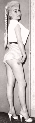 Barbara Windsor 1950s magazine pin up