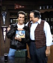 Henry Winkler & Al Molinari in 'Happy Days'