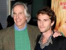 Henry Winkler with his son Max