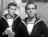 Norman Wisdom with Johnny Briggs in 'The Bulldog Breed'