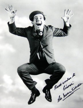 Sir Norman Wisdom has personalised this photograph to Ciaran